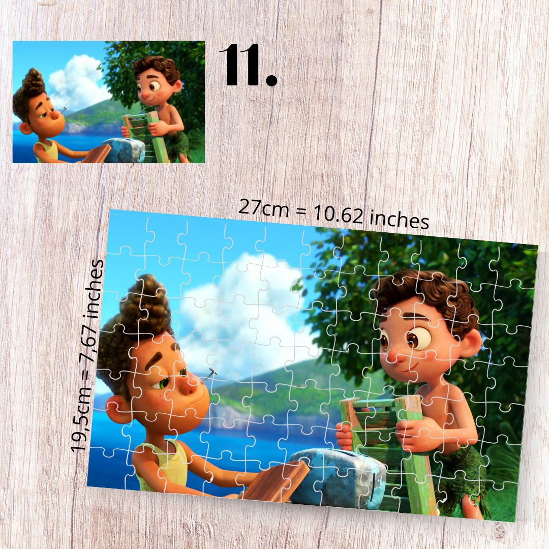 Puzzle 88 Pieces - Luca Inspired