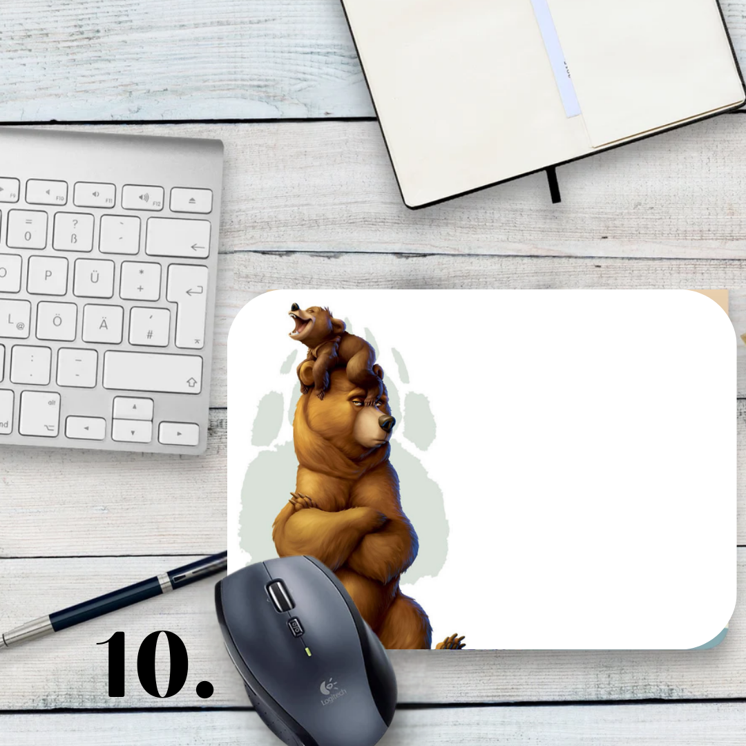Brother Bear Mouse Pad - Koda and Kenai