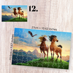 Puzzle 88 elementów – Mustang z Dzikiej Doliny / Spirit: Stallion of the Cimarron