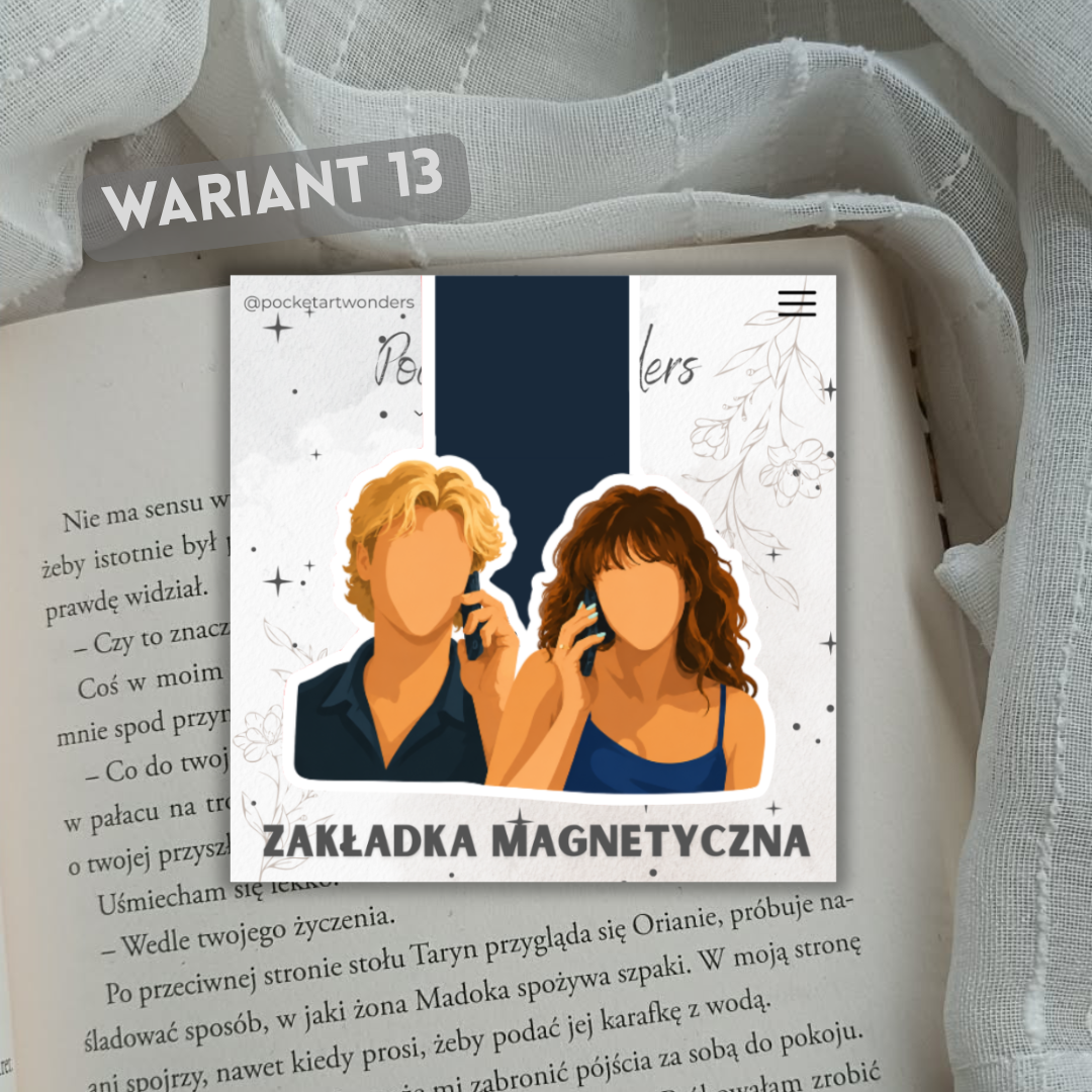 Zakładka magnetyczna - inspirowana Off Campus