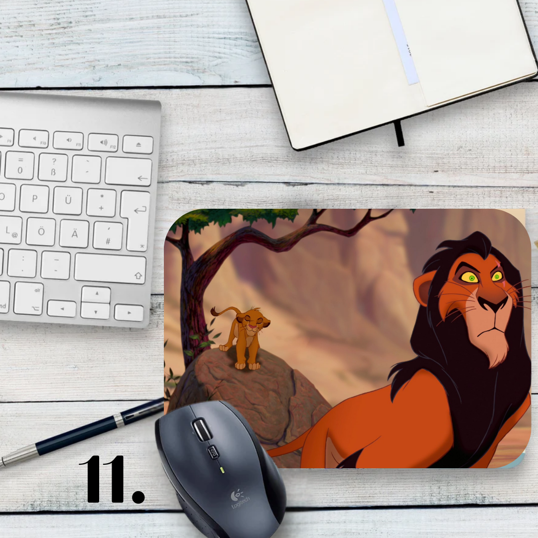 The Lion King Mouse Pad – Simba, Nala, Timon, and Pumbaa
