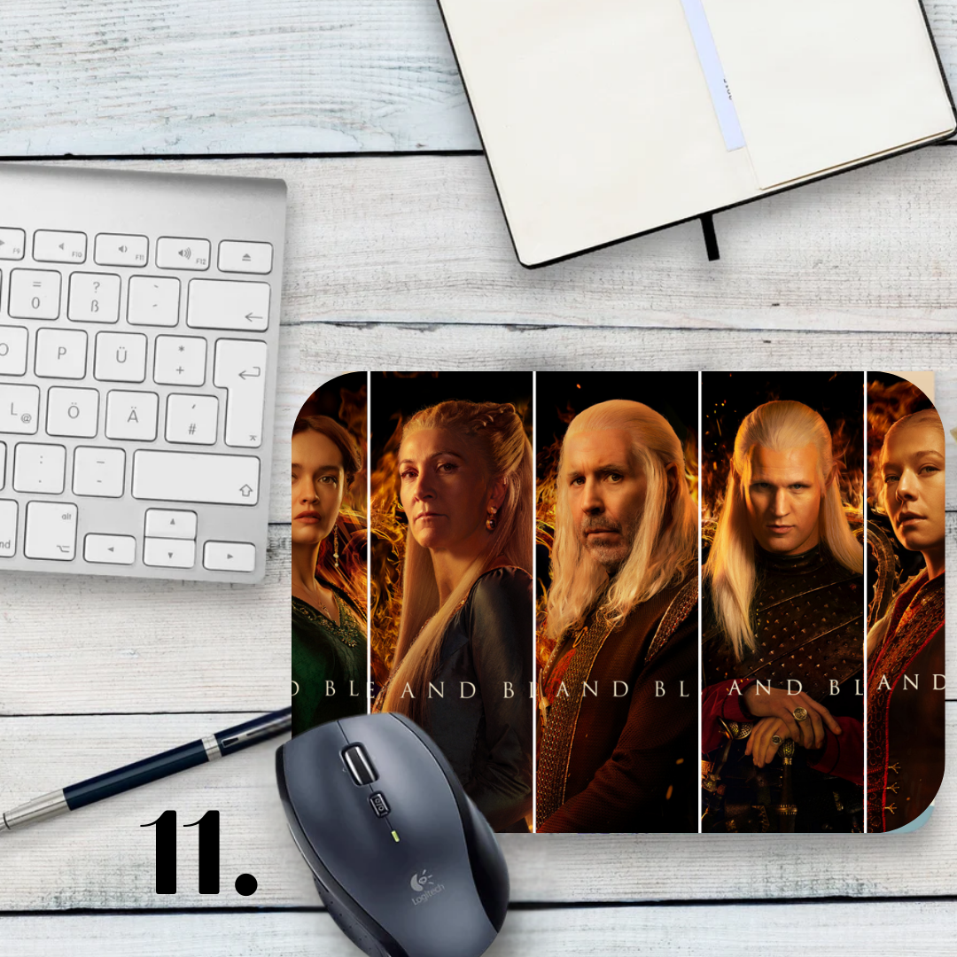 Podkładka pod mysz Ród Smoka / House of the Dragon – ród Targaryenów