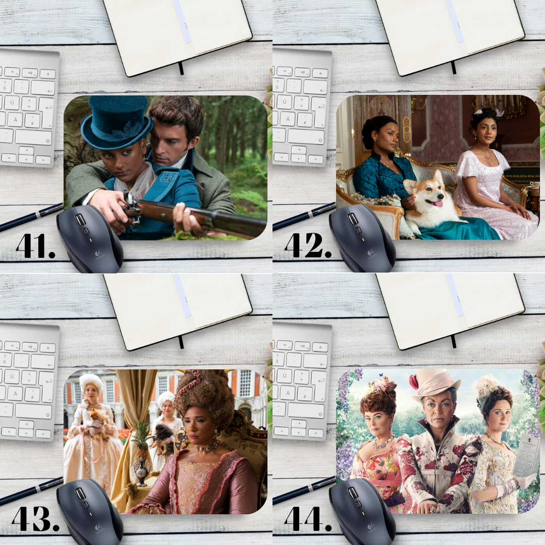 Podkładka pod mysz Bridgerton / Bridgerton – serial Netflix, romans regencji, Londyn