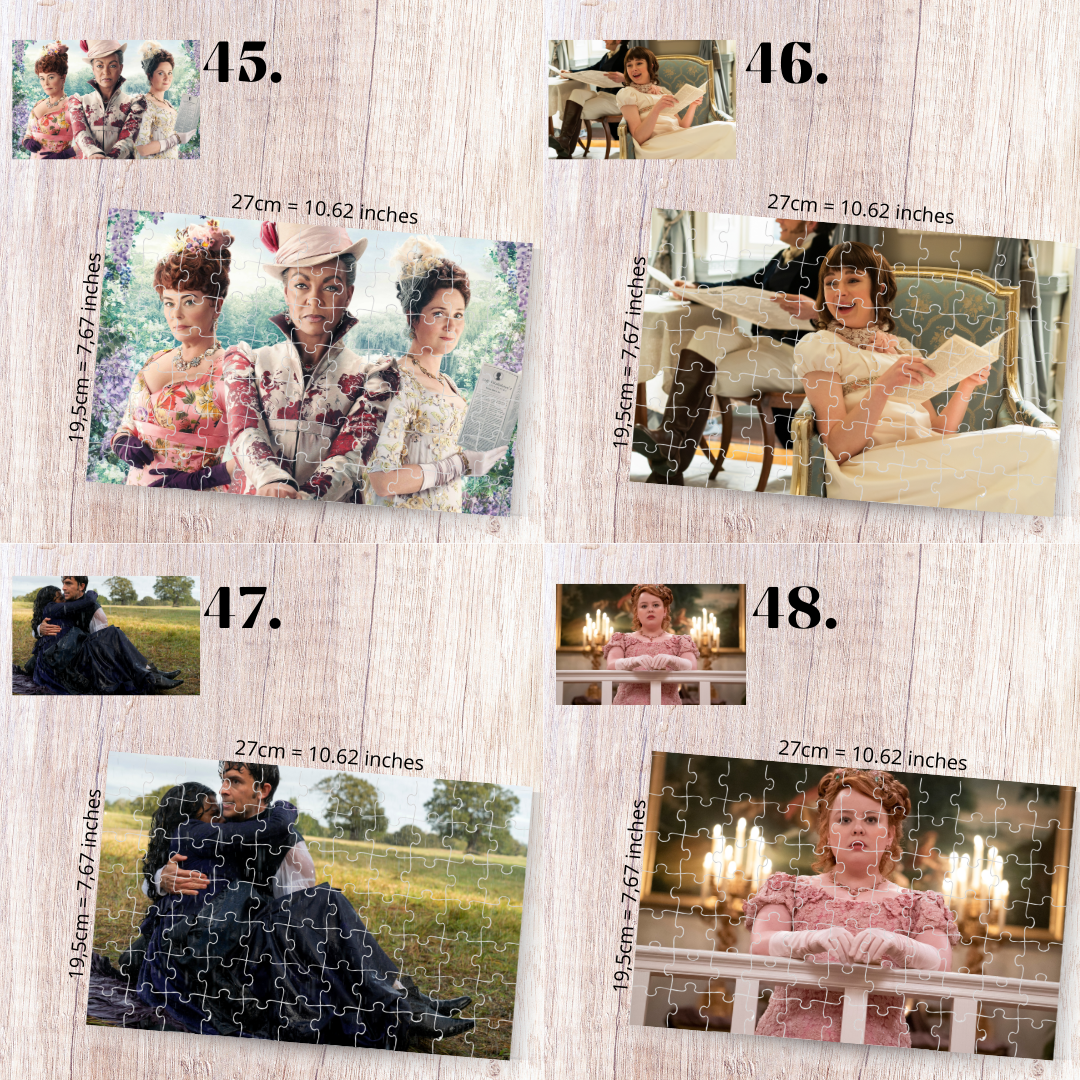 Puzzle Bridgerton / Bridgerton – romans regencji, serial Netflix