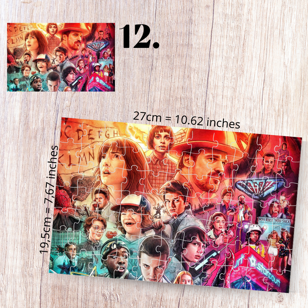 Puzzle Stranger Things / Stranger Things – Netflix series, fantasy horror