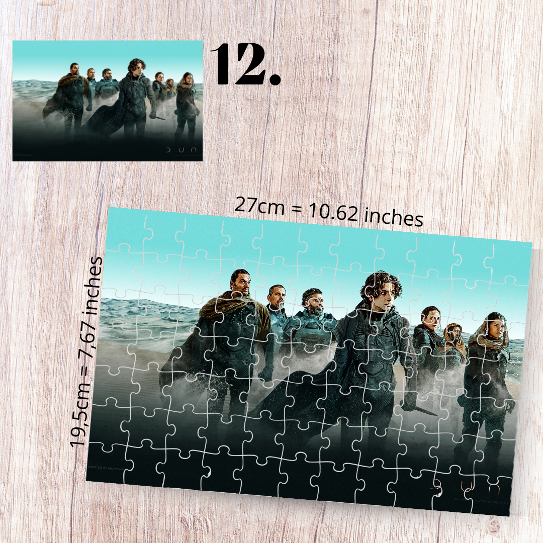 Puzzle Diuna / Dune – film sci-fi, Arrakis