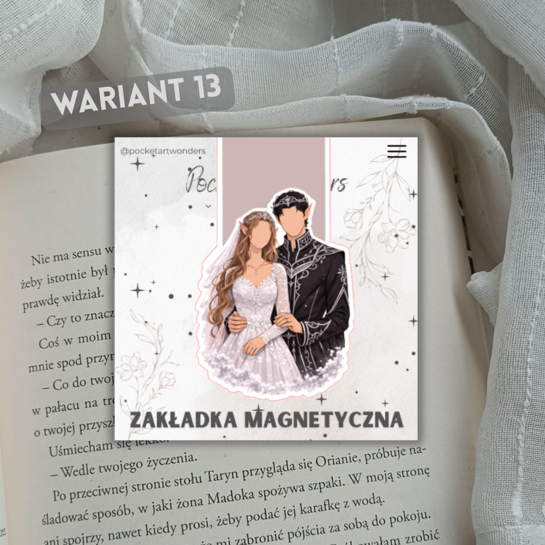 Zakładka magnetyczna - inspirowana ACOTAR