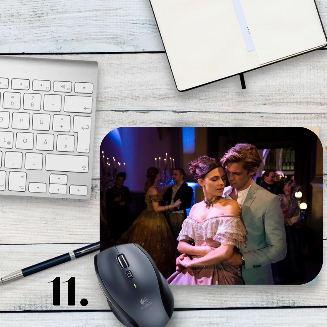 Podkładka pod mysz Maxton Hall / Maxton Hall – serial romantyczny, Ruby Bell i James Beaufort