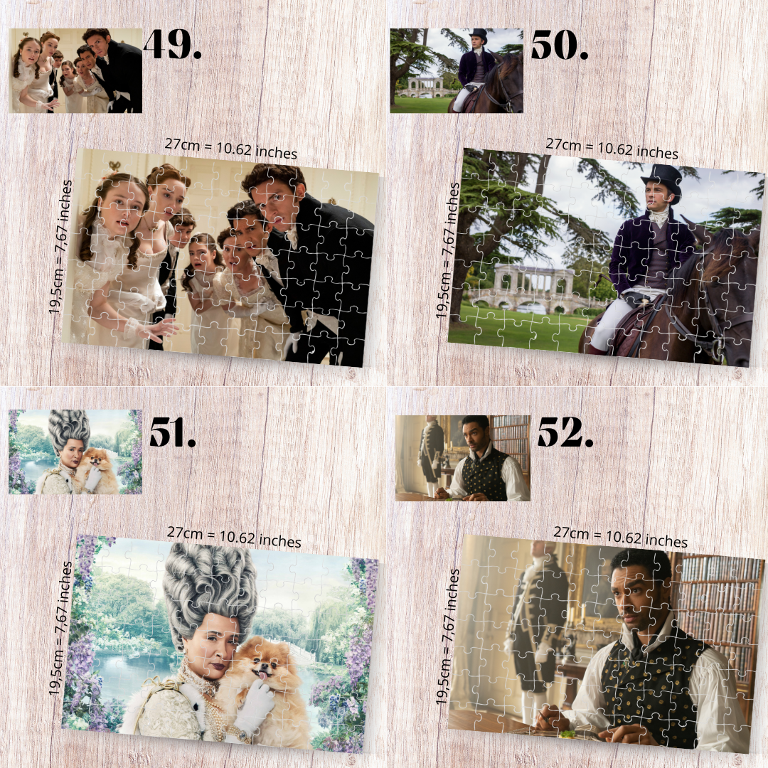 Puzzle Bridgerton / Bridgerton – romans regencji, serial Netflix