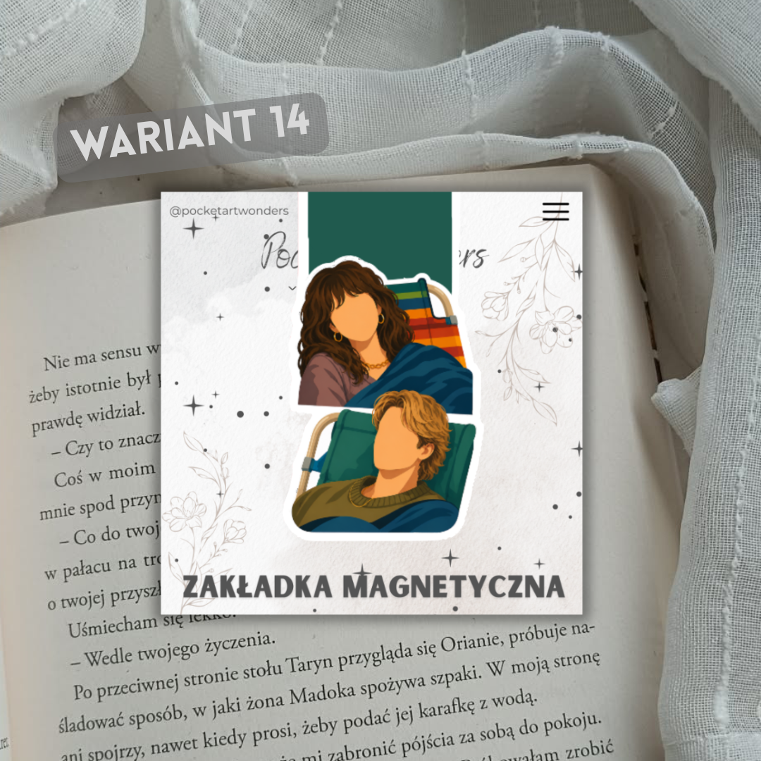 Zakładka magnetyczna - inspirowana Off Campus