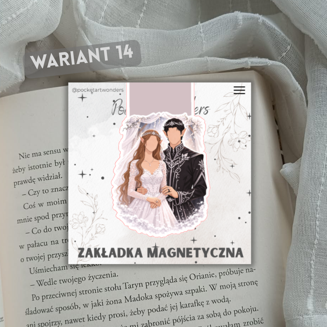 Zakładka magnetyczna - inspirowana ACOTAR