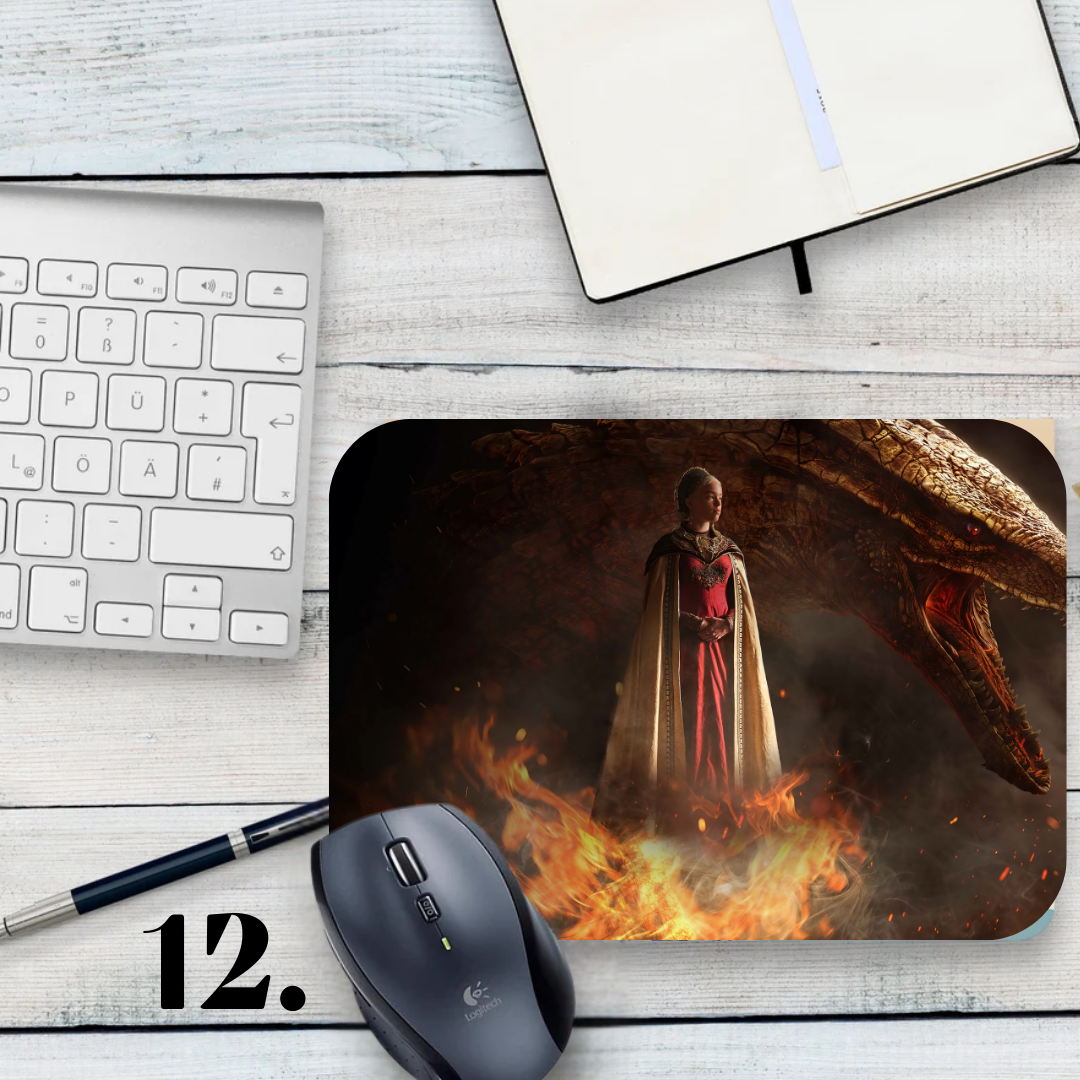 Podkładka pod mysz Ród Smoka / House of the Dragon – ród Targaryenów