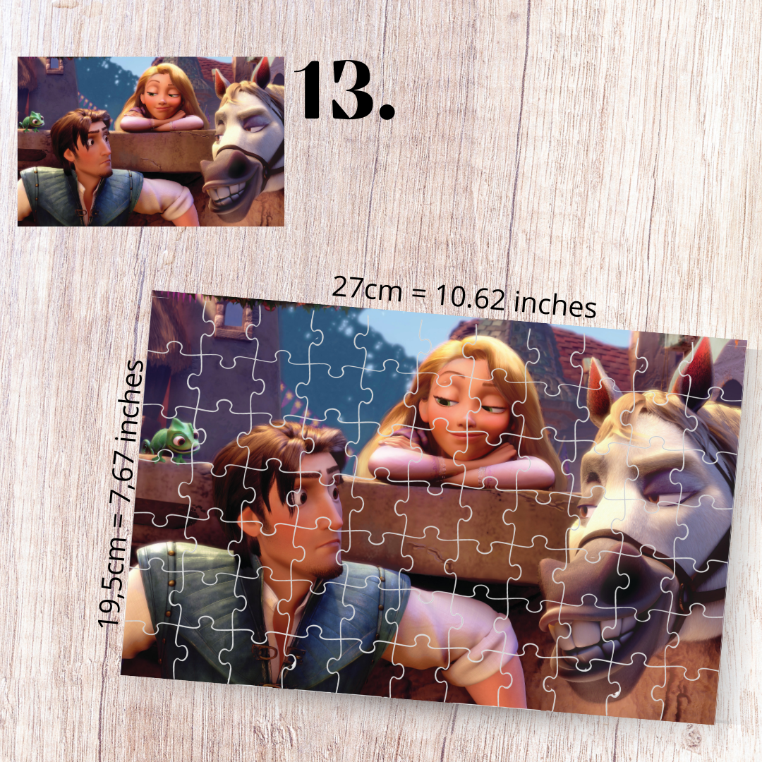 Puzzle Zaplątani / Tangled – Roszpunka, animacja Disney