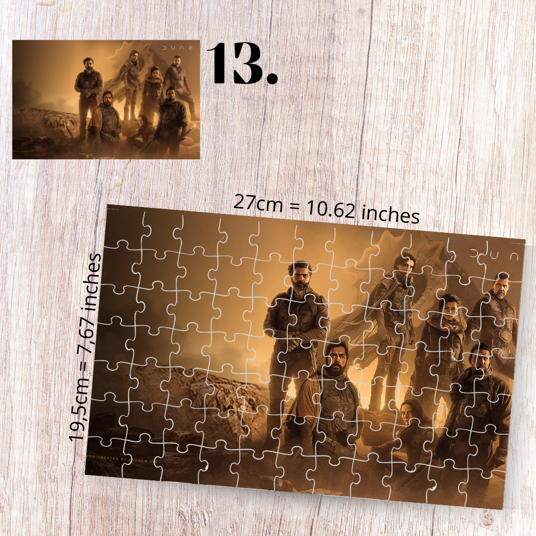 Puzzle Diuna / Dune – sci-fi film, Arrakis