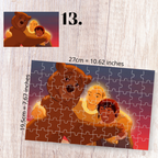 Puzzle mit 88 Teilen – Mój brat niedźwiedź / Brother Bear