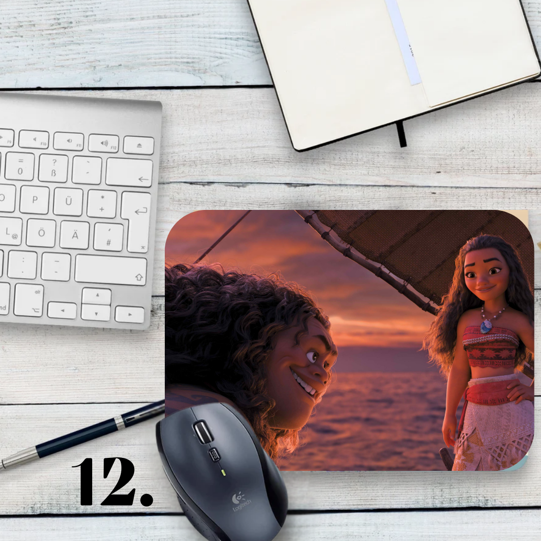 Vaiana / Moana Mousepad - Moana and Maui, Disney Animation