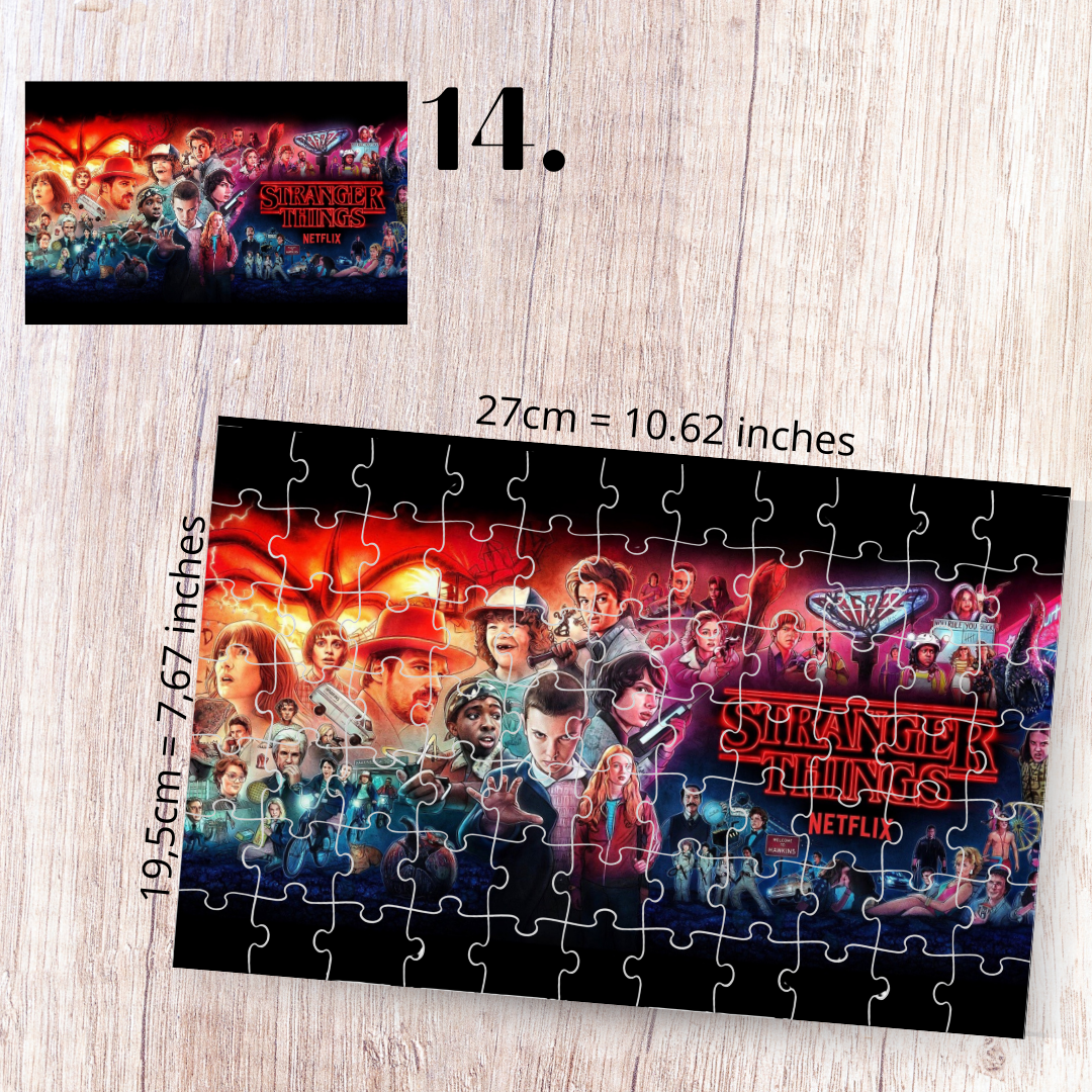 Puzzle Stranger Things / Stranger Things – Netflix series, fantasy horror