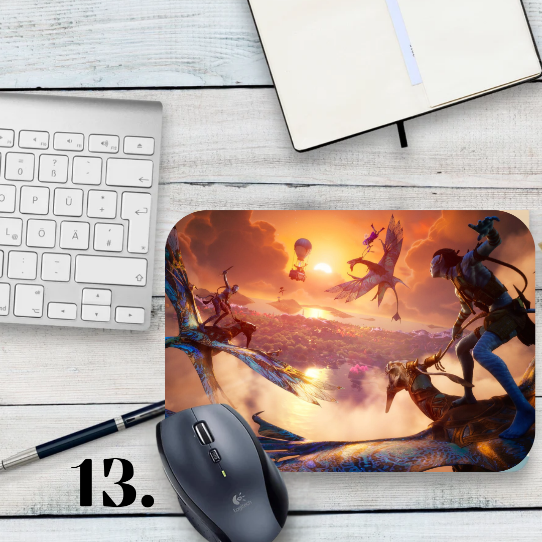 Podkładka pod mysz Avatar / Avatar – Pandora, Neytiri i Jake Sully