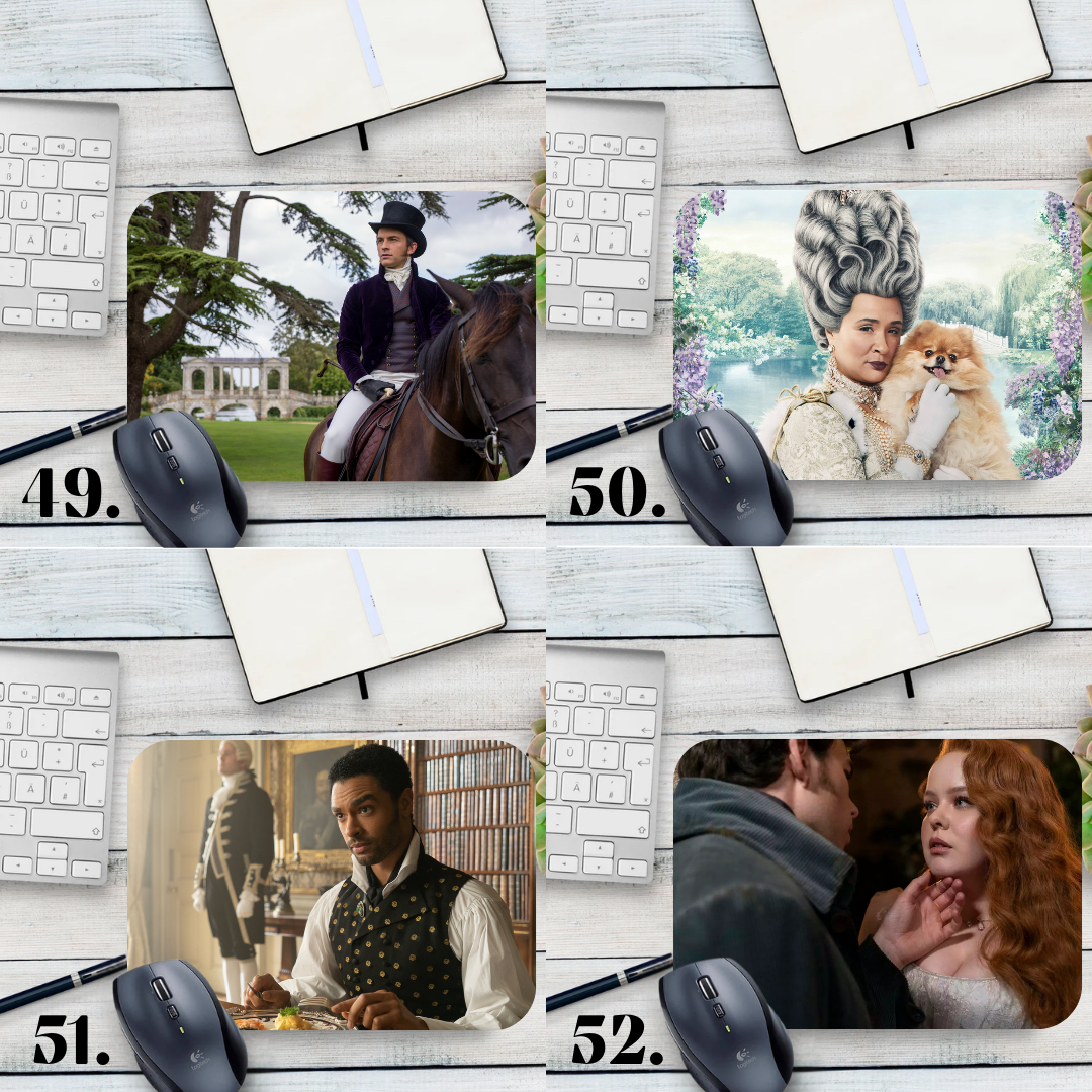 Podkładka pod mysz Bridgerton / Bridgerton – serial Netflix, romans regencji, Londyn