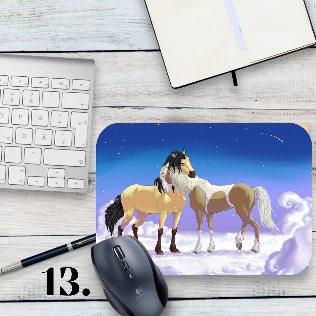 Mustang: Spirit of the Cimarron mouse pad - animation