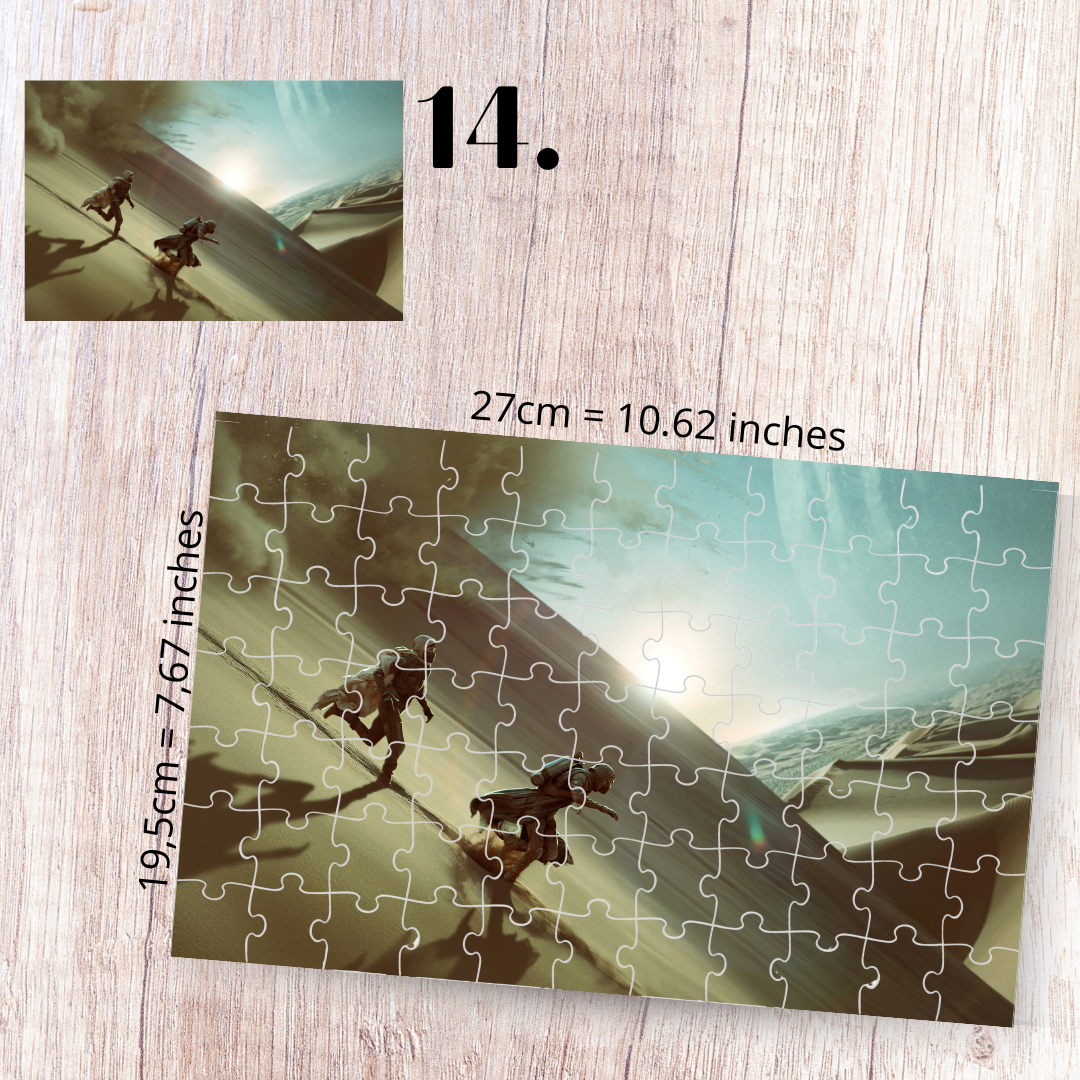 Puzzle Diuna / Dune – film sci-fi, Arrakis