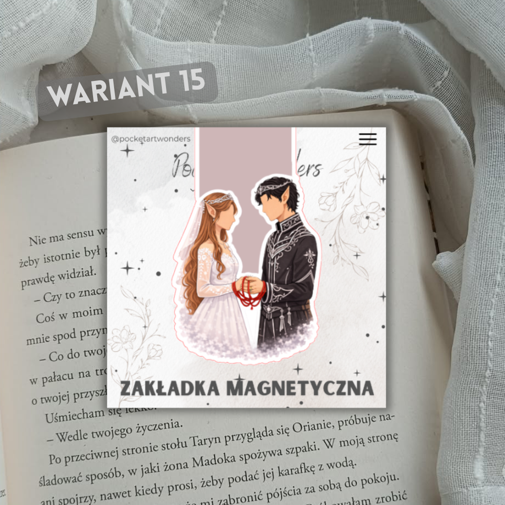 Marque-page magnétique – Dwór Cierni i Róż / ACOTAR