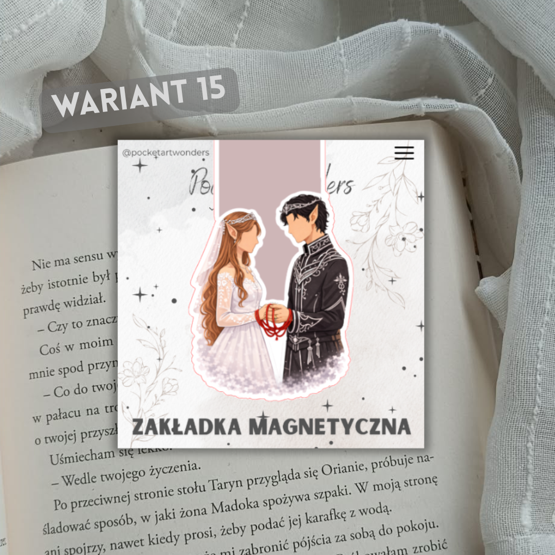 Zakładka magnetyczna - inspirowana ACOTAR