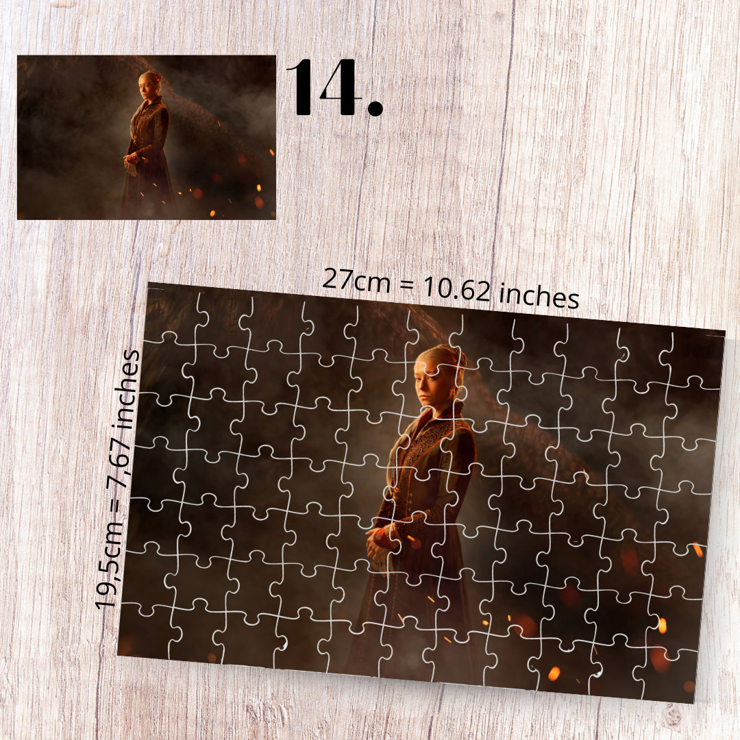 Puzzle Ród Smoka / House of the Dragon – fantasy, uniwersum Gry o Tron