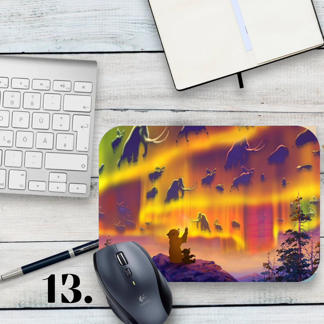 Brother Bear Mouse Pad - Koda and Kenai