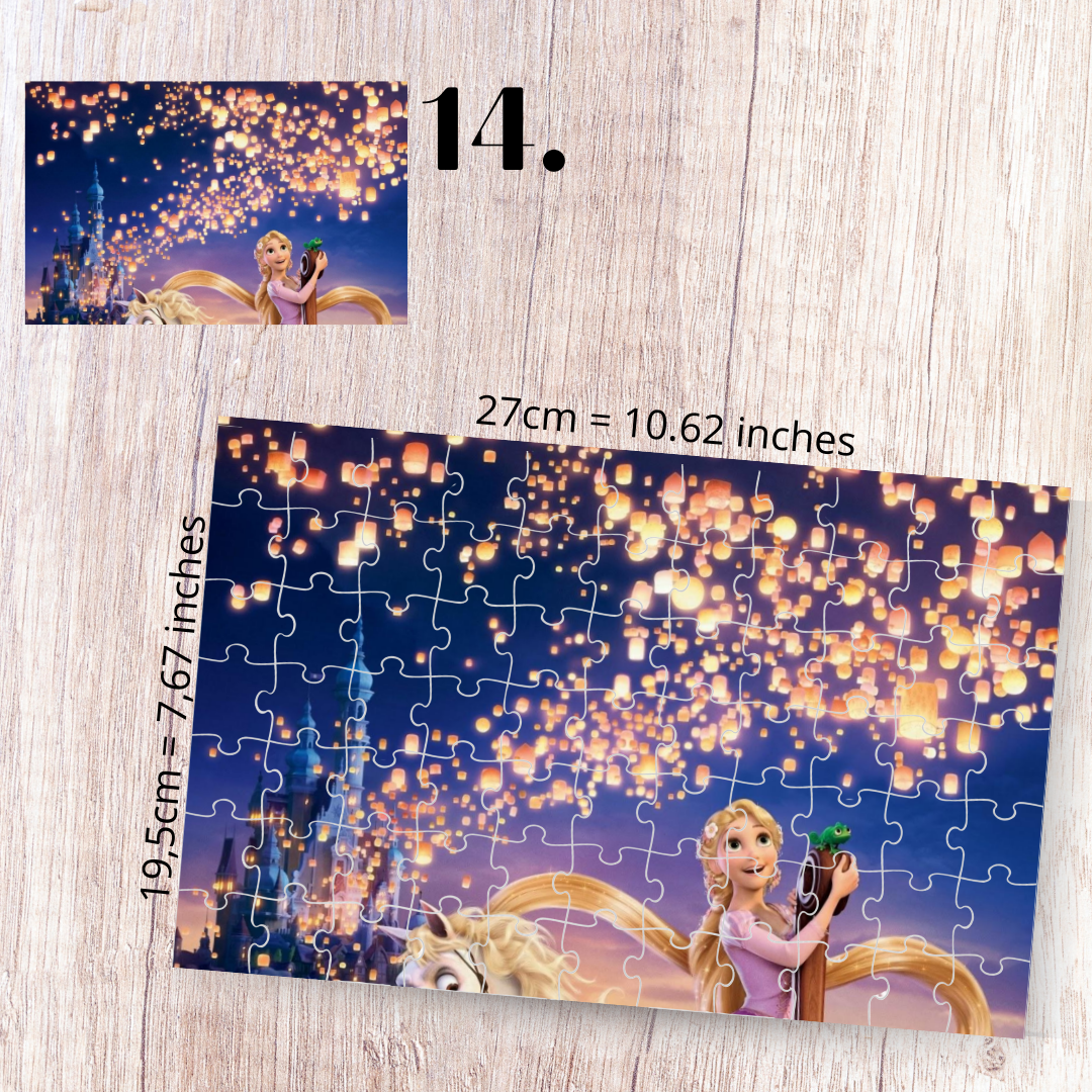 Puzzle Zaplątani / Tangled – Roszpunka, animacja Disney
