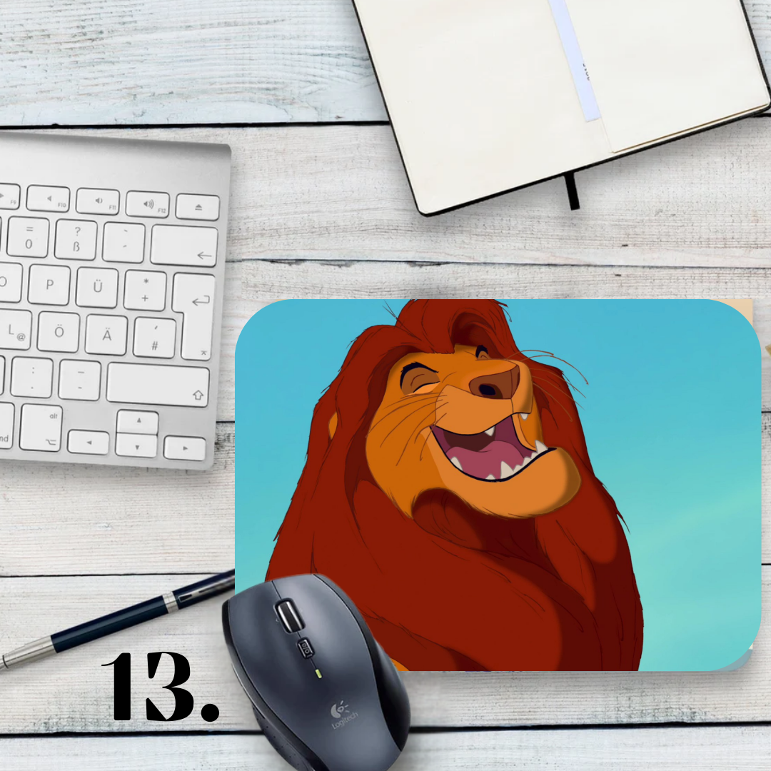 The Lion King Mouse Pad – Simba, Nala, Timon, and Pumbaa