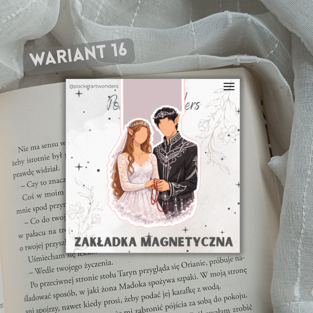 Zakładka magnetyczna - inspirowana ACOTAR