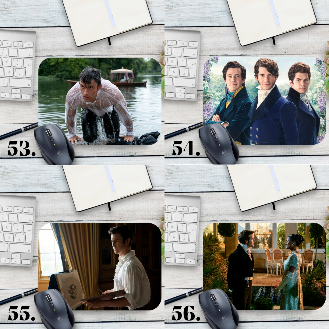 Podkładka pod mysz Bridgerton / Bridgerton – serial Netflix, romans regencji, Londyn