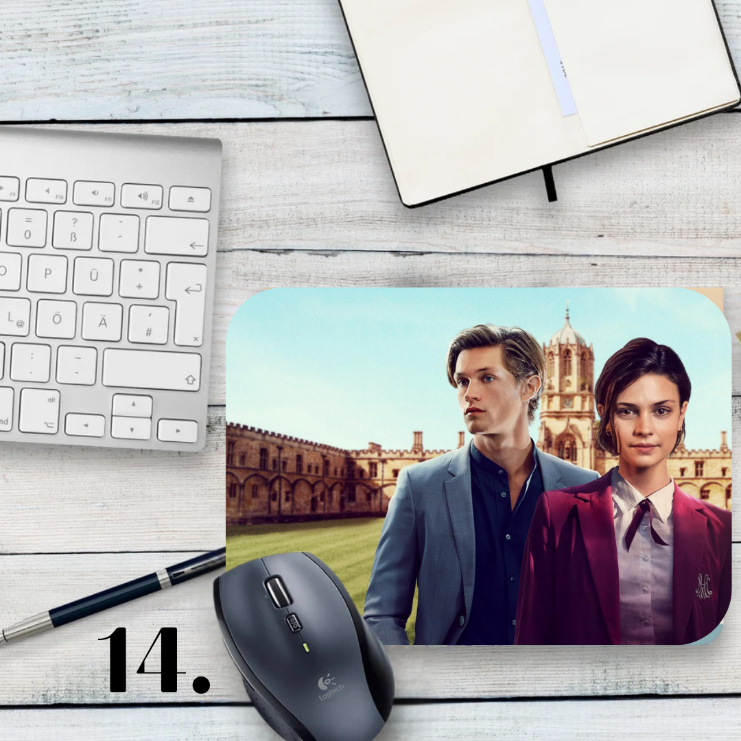 Podkładka pod mysz Maxton Hall / Maxton Hall – serial romantyczny, Ruby Bell i James Beaufort