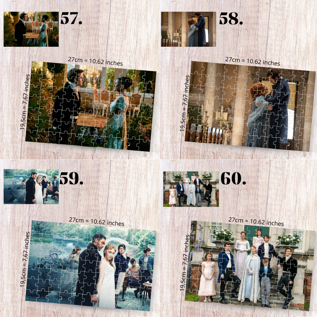 Puzzle Bridgerton / Bridgerton – romans regencji, serial Netflix