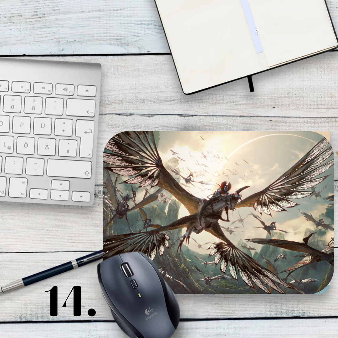 Podkładka pod mysz Avatar / Avatar – Pandora, Neytiri i Jake Sully