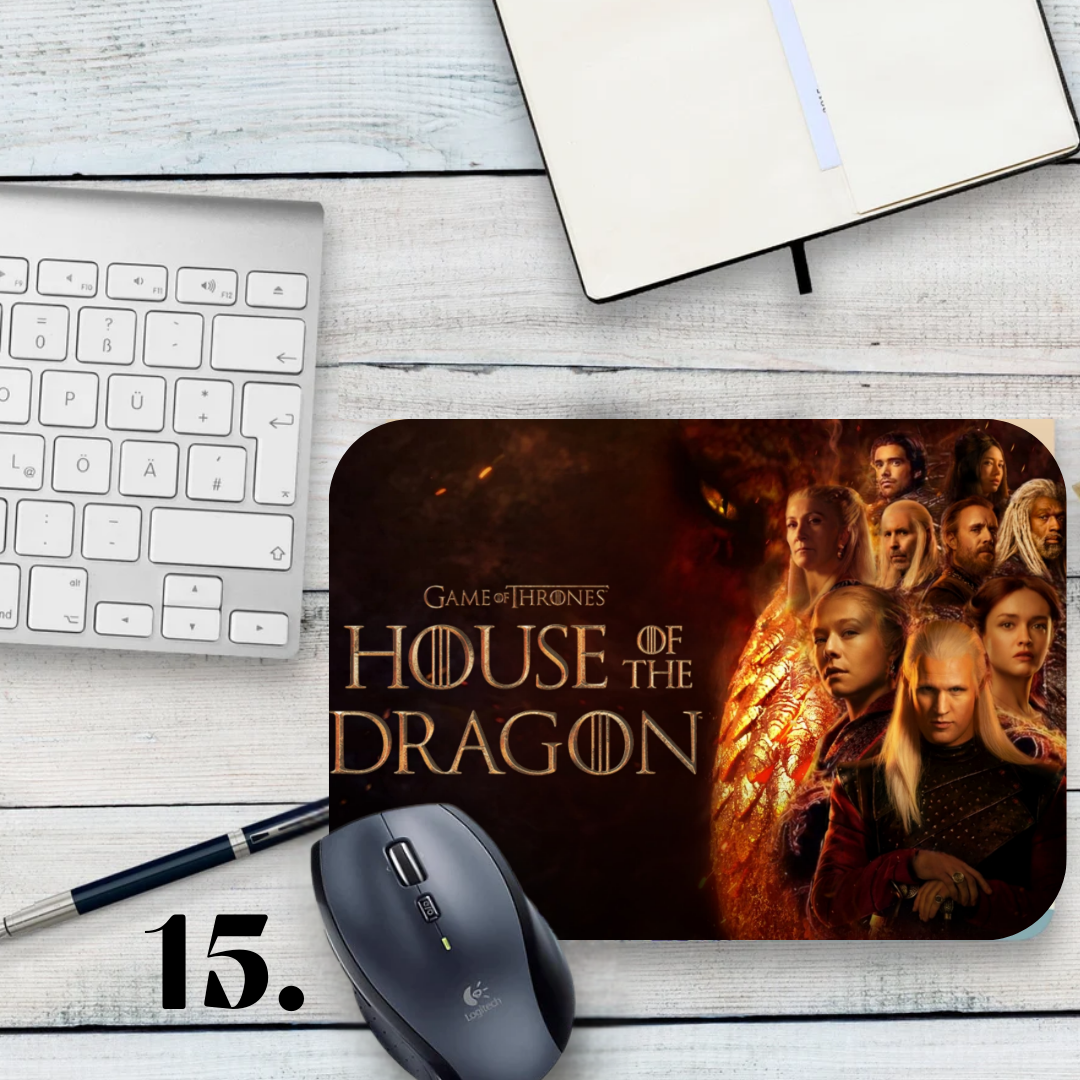 Podkładka pod mysz Ród Smoka / House of the Dragon – ród Targaryenów