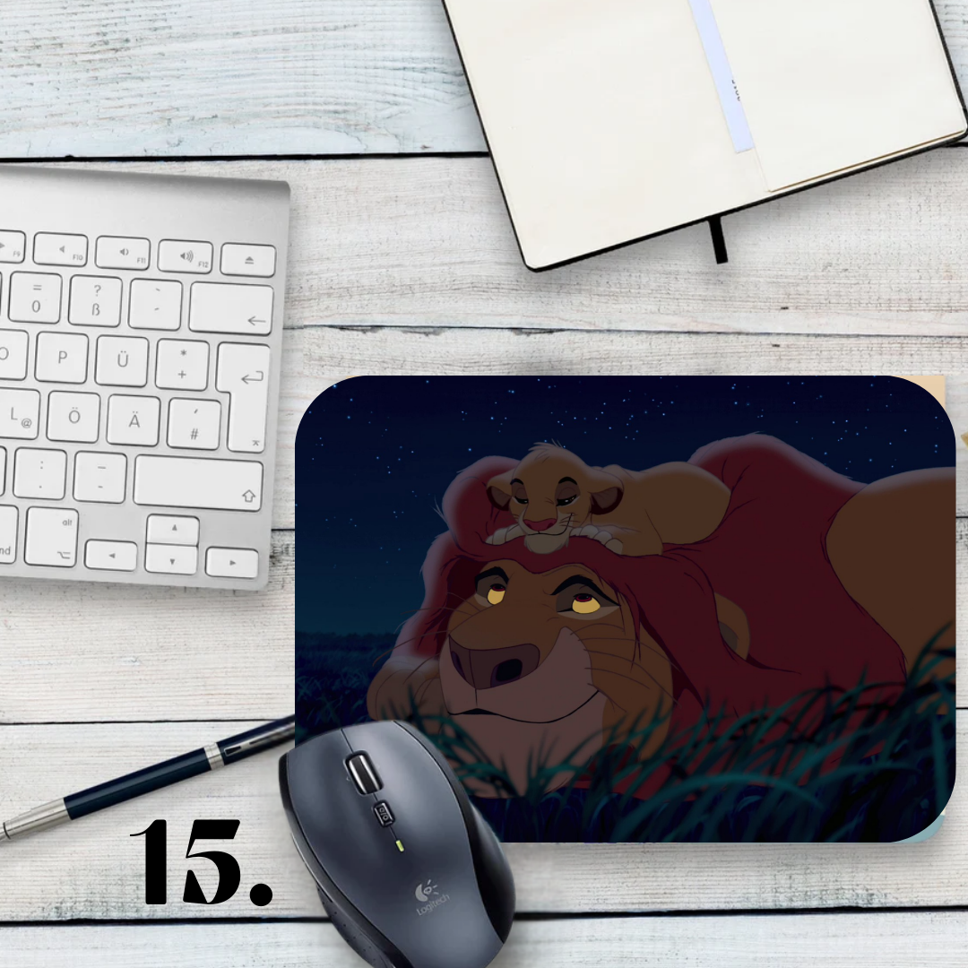 The Lion King Mouse Pad – Simba, Nala, Timon, and Pumbaa