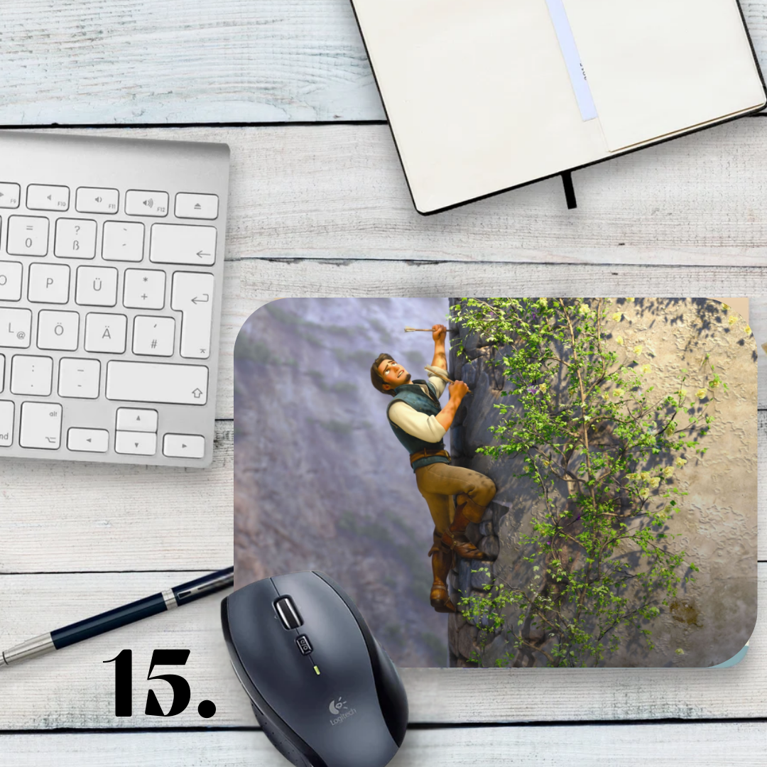 Mousepad Tangled – Disney animation, Rapunzel and Flynn Rider