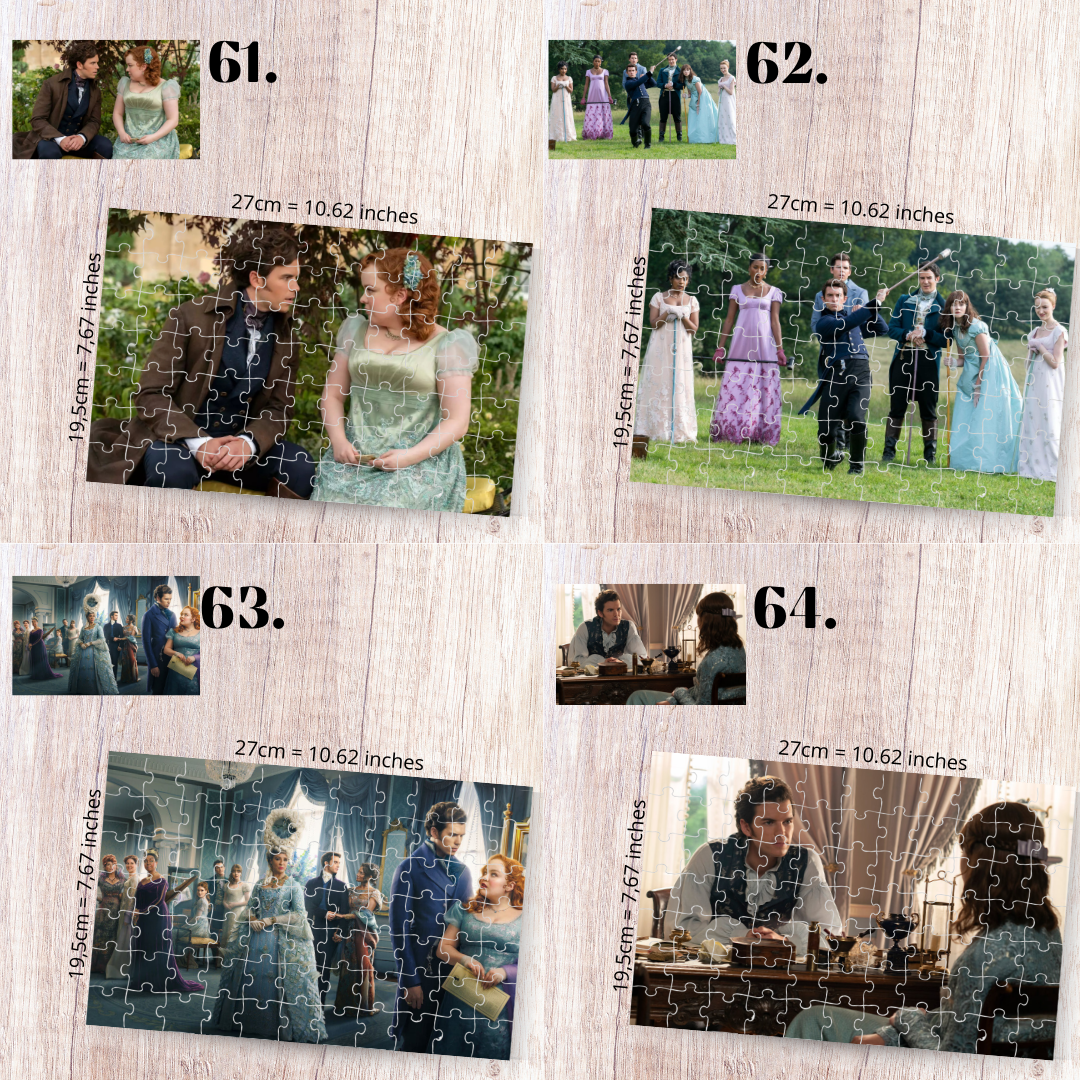 Puzzle Bridgerton / Bridgerton – romans regencji, serial Netflix