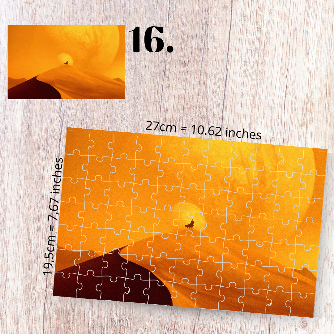 Puzzle Diuna / Dune – film sci-fi, Arrakis