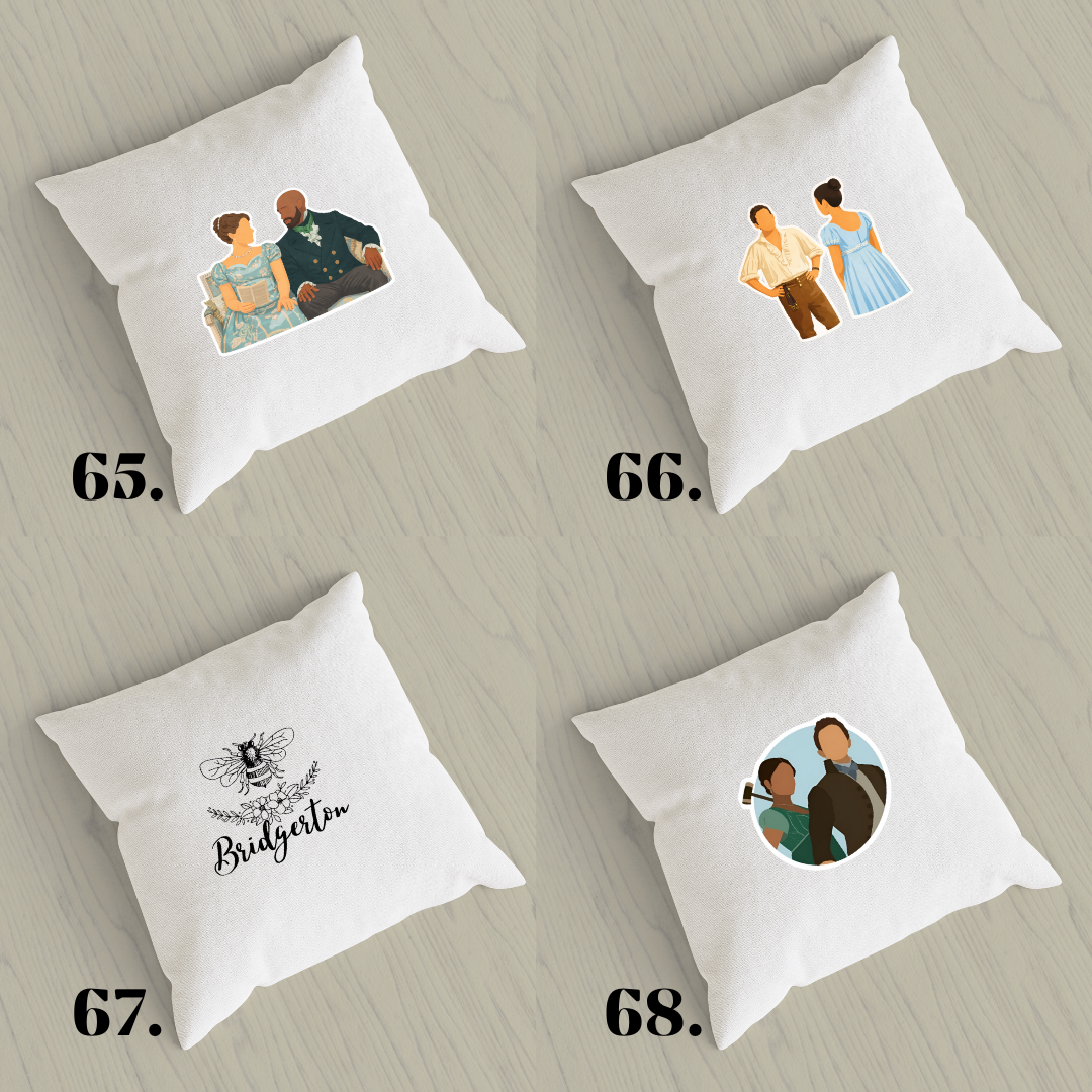 Poszewka na poduszkę Bridgerton / Bridgerton – romans regencji, dekoracja wnętrza