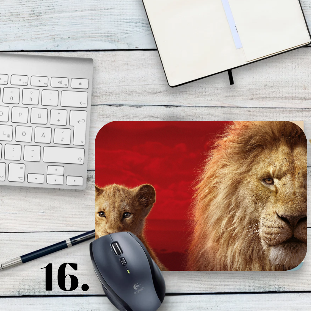Podkładka pod mysz Król Lew / The Lion King – Simba, Nala, Timon i Pumba