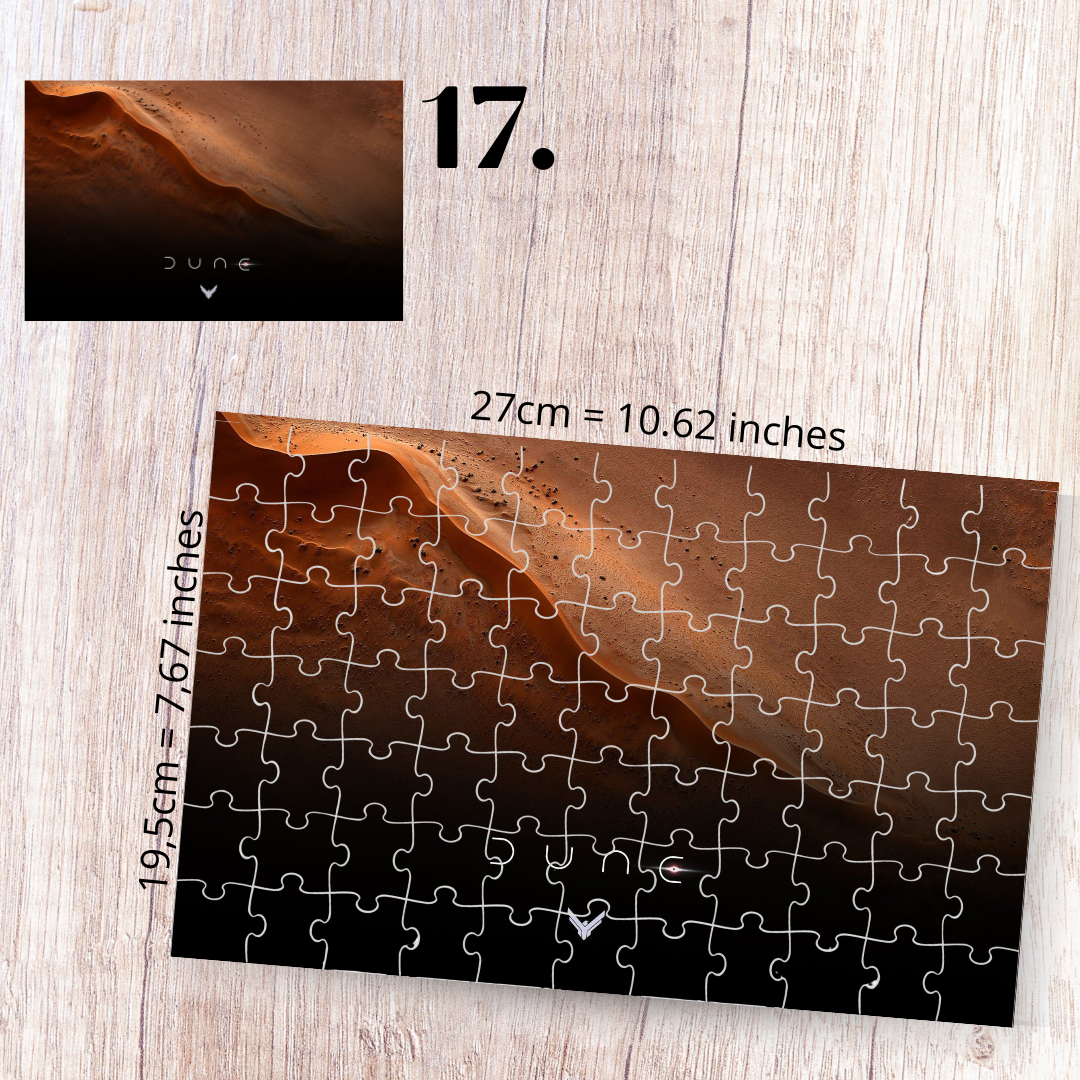 Puzzle Diuna / Dune – film sci-fi, Arrakis