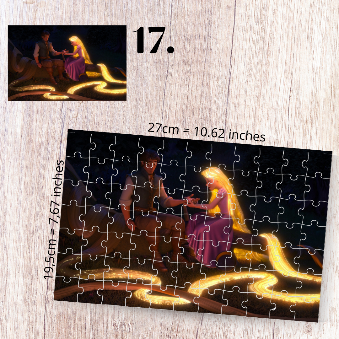 Puzzle Zaplątani / Tangled – Roszpunka, animacja Disney