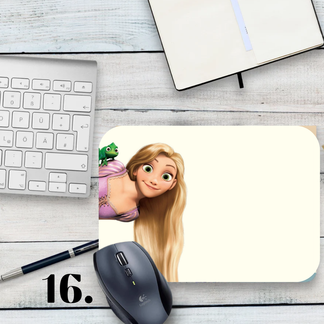 Podkładka pod mysz Zaplątani / Tangled – animacja Disney, Roszpunka i Flynn Rider