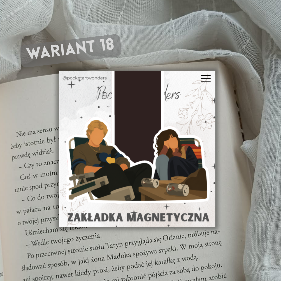 Zakładka magnetyczna - inspirowana Off Campus