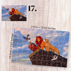 Puzzle mit 88 Teilen – Król Lew / The Lion King