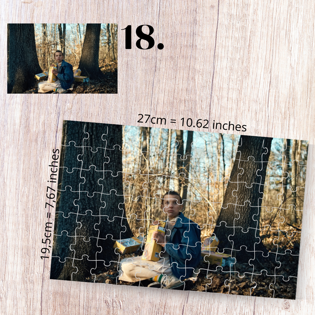 Puzzle Stranger Things / Stranger Things – serial Netflix, horror fantasy