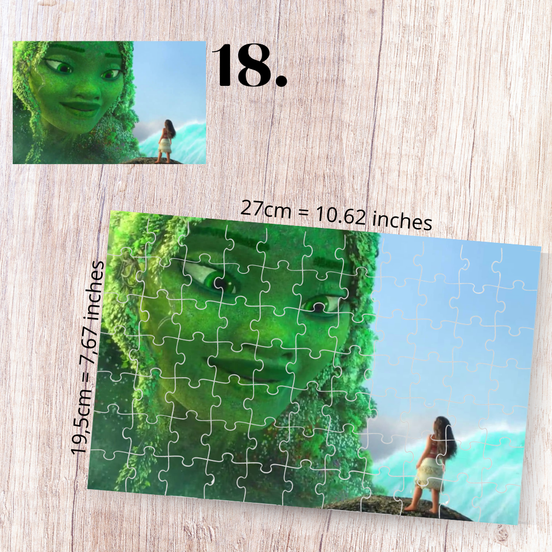 Puzzle 88 Pieces - Moana Inspired